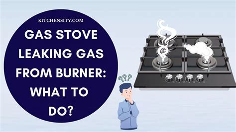 can gas stove leak gas